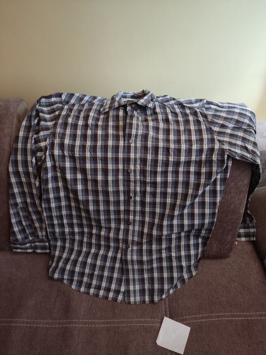 Koszula w kratkę kolorowa rozmiar M marki Reserved Corp. Casual Apparel
