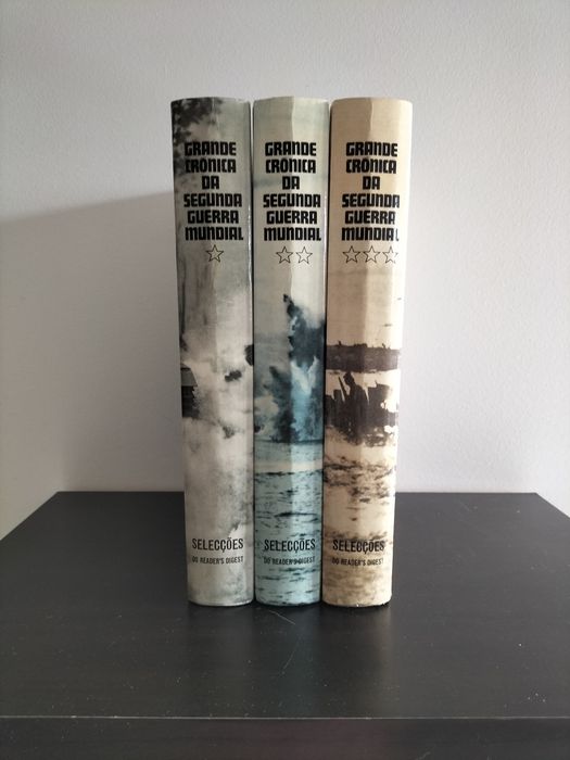 Grande Crónica da Segunda Guerra Mundial, Coleção Completa (3 Volumes). Edição 1978