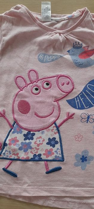 Koszulka t-shirt Peppa Pig świnka 98-104cm, 4 lata