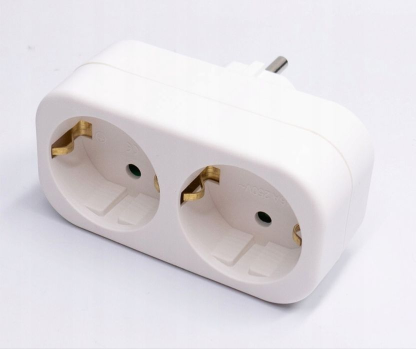 Rozgałęźnik Sieciowy Złodziejka 2 Gniazdka