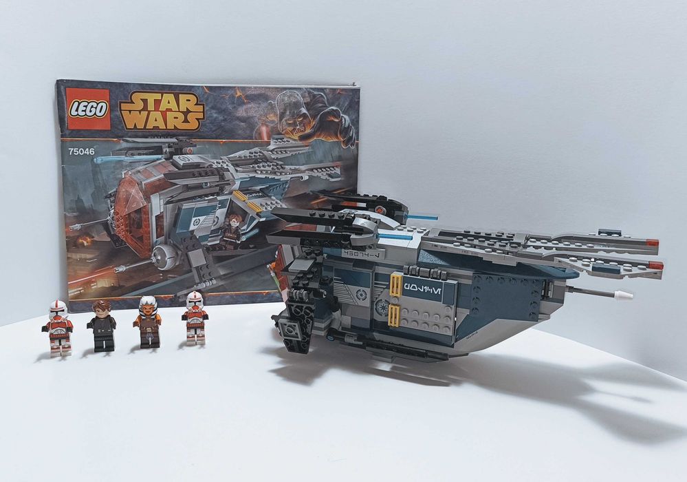 lego star wars 75046 - 100% kompletny