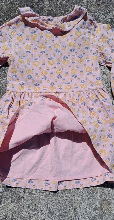 Vestido florido Gocco 6 anos