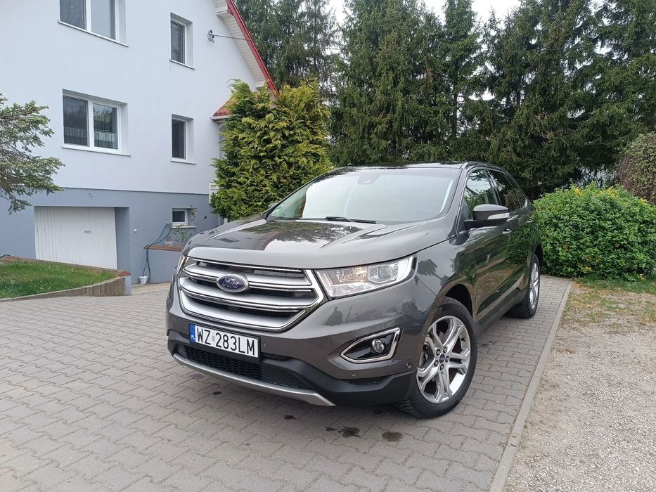 Ford Edge 2.0 TDCi (180KM) 4x4, TITANIUM, SERWIS, Nawigacja, po dużym serwisie