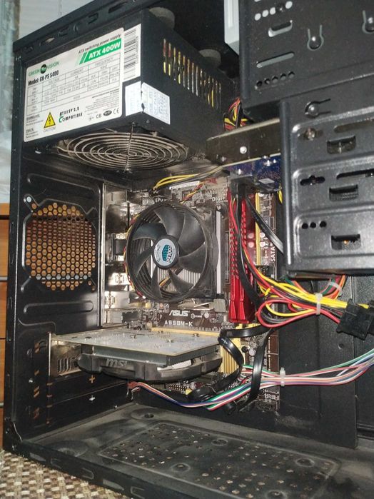 Компьютер на FM2+ сокете AMD x4 840 3.1-3.8 GHz 8gb ddr3 GT730 2GB