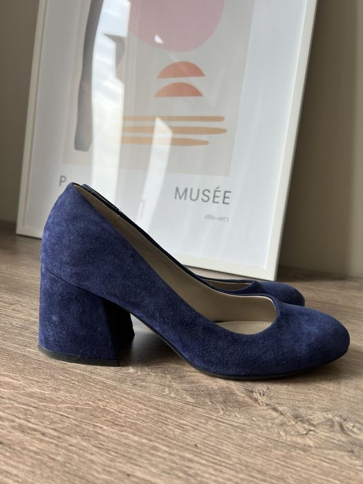 Замшеві туфлі Hvoya, 39 розмір