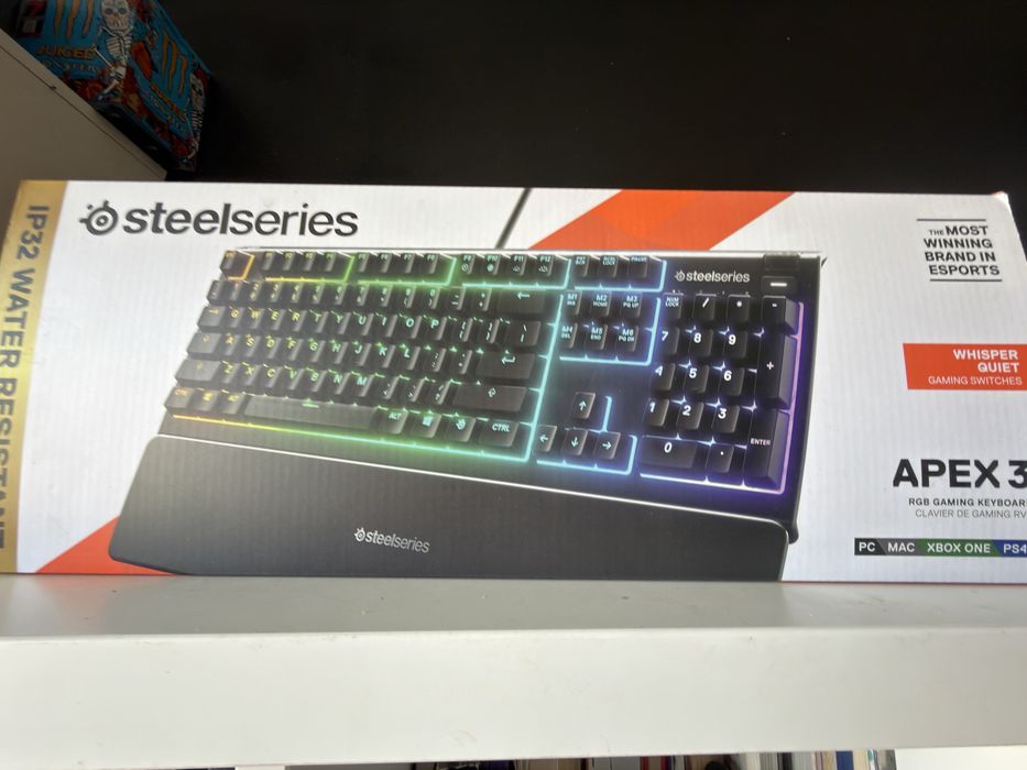 Klawitura steelseries  apex 3