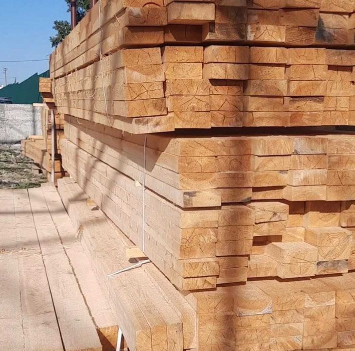 Пиломатеріали. Брус 150*50*4м. (рейка, дошка, кроква Все для даху)