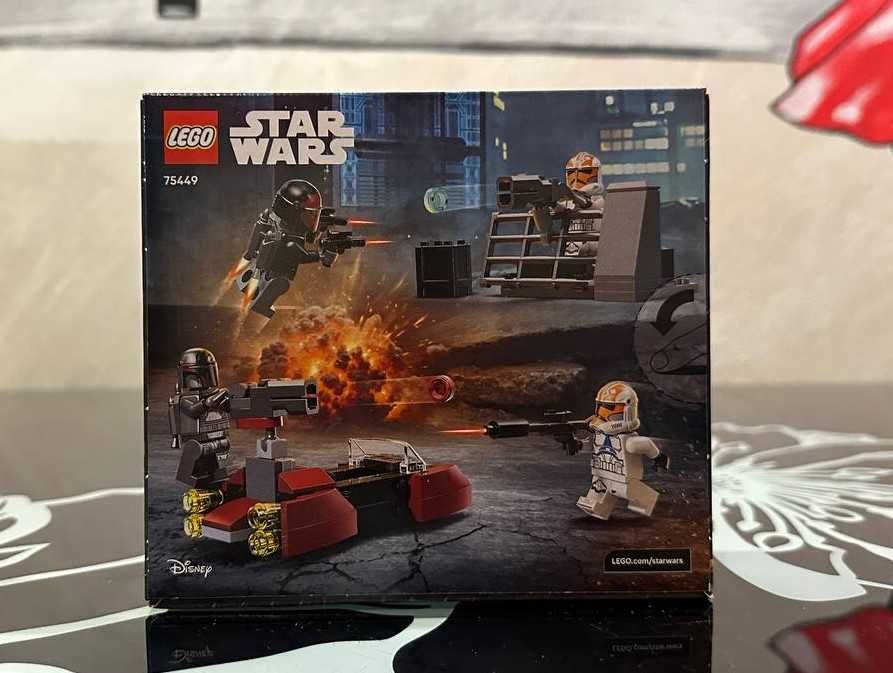 Конструктор LEGO Star Wars 75449 Бойовий комплект Облога Мандалора