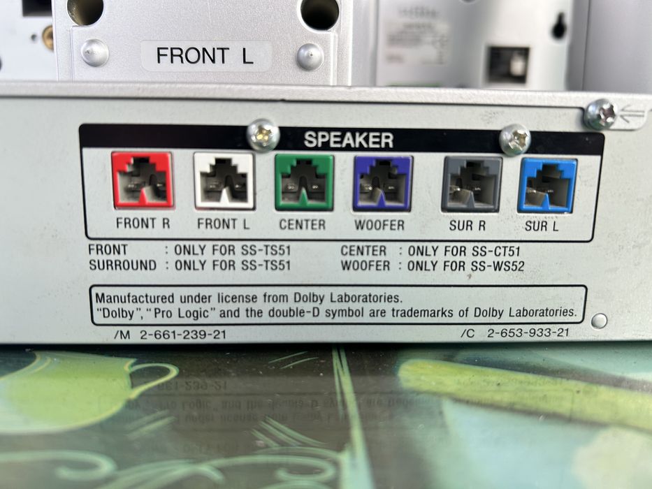 Домашний кинотеатр Sony