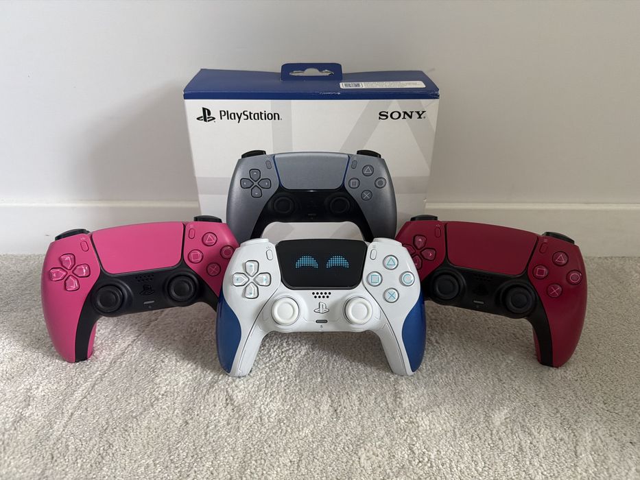 Kontroler Sony Playstation Dualsense do PS5 | 100% Oryginalny | AstroBot | Różowy | Czerwony | Srebrny | Pad PS5