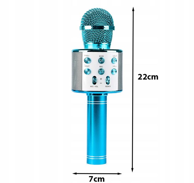 Mikrofon bezprzewodowy dla dzieci