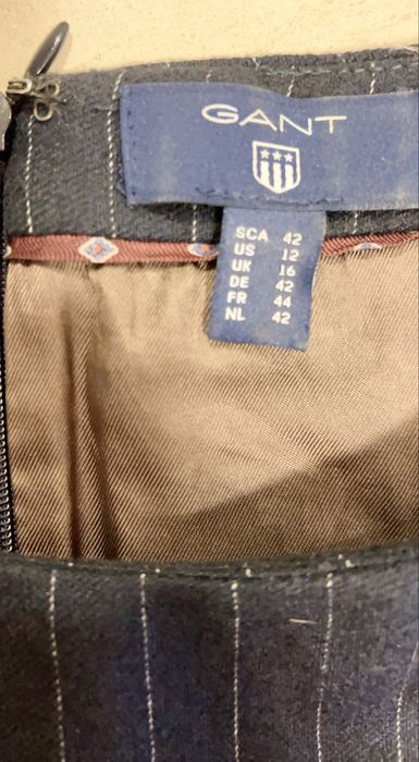 Vestido da Gant em azul marinho