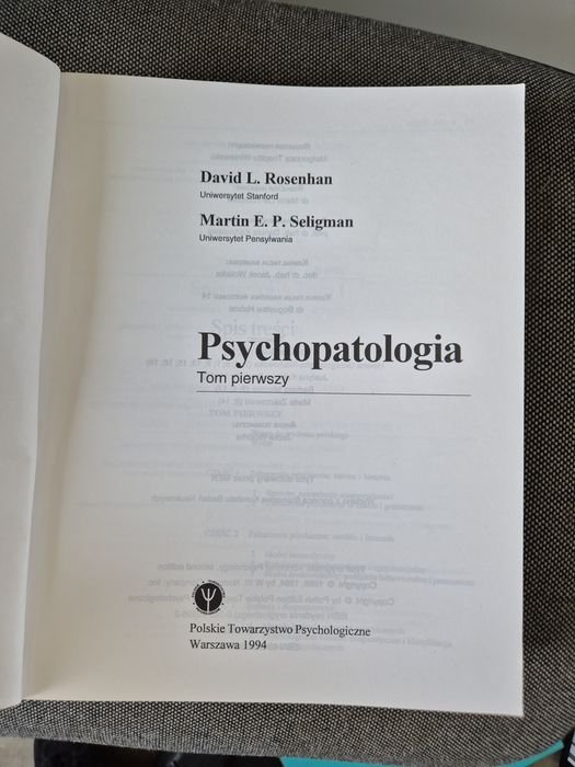 Psychopatologia, Rosenham i Seligman