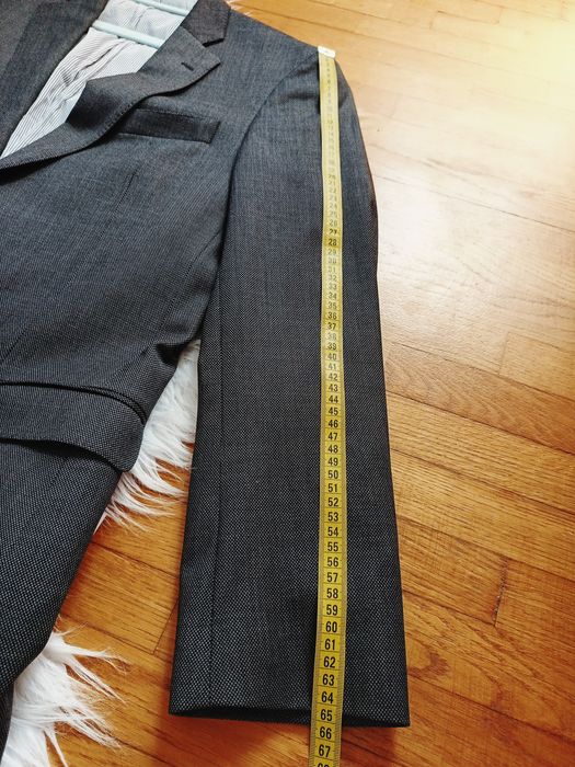 Marynarka, Brooks Brothers, 346, 56L, szara, 88% wełna