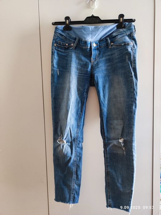 Jeansy ciążowe H&M