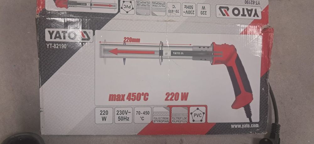 Nóż termiczny YATO YT-82190