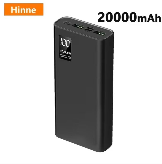 Hinne 20000mAh Повербанк Powerbank с быстрой зарядкой