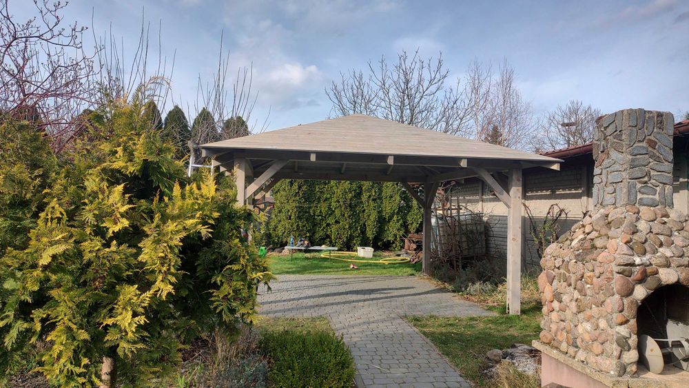 Zadaszenie tarasu, altana, wiata samochodowa, domek narzędziowy