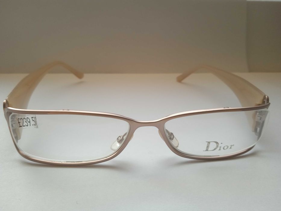Okulary zerówki damskie Dior