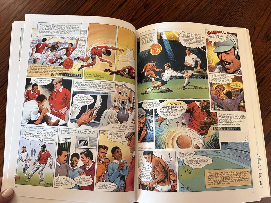 Eusébio, Pantera Negra. Banda Desenhada, 1991