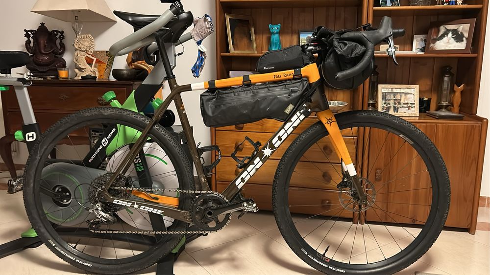 Bicicleta XL Gravel Free Ranger Carbono Sram Rival