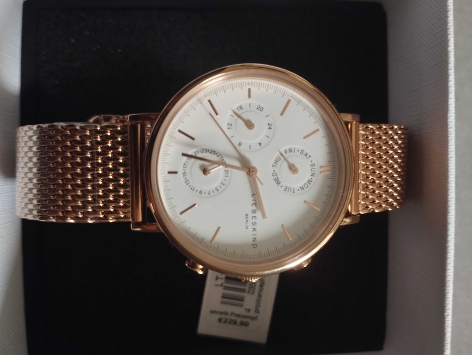 Zegarek Liebeskind, Berlin ,Różowe Złoto, 34 mm