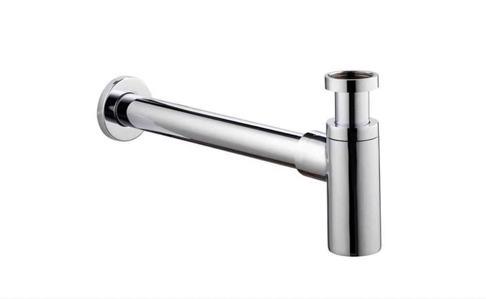 Syfon metalowy chromowany do umuwalki