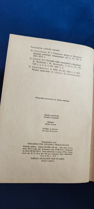Romantyzm literatura polska