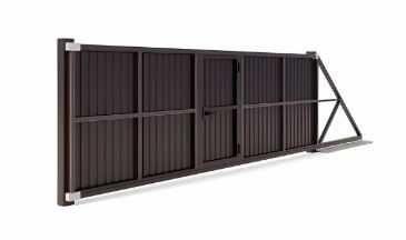 Откатные и распашные ворота под ключ