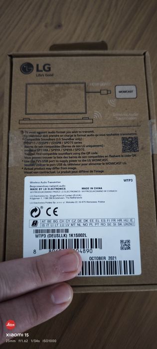 Vendo LG wowcast