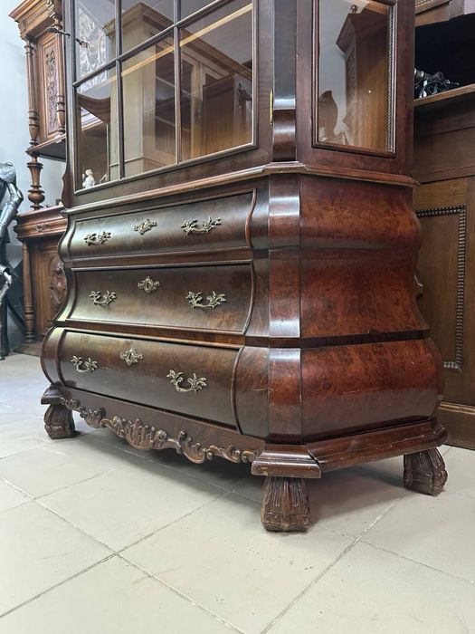 Вітрина сервант дерево витрина 3623