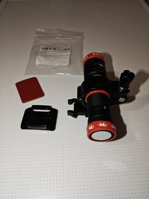 Крепление Фонаря на шлем (пожарный,мото и т д)