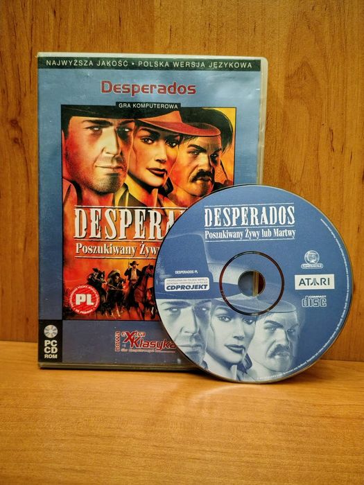 Desperados Poszukiwany Żywy lub Martwy, wersja pudełkowa,super