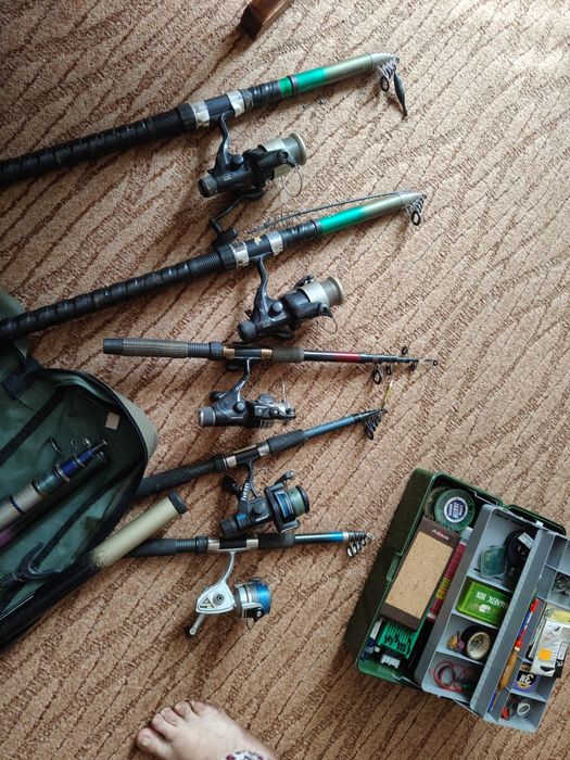Wędka pokrowiec zestaw