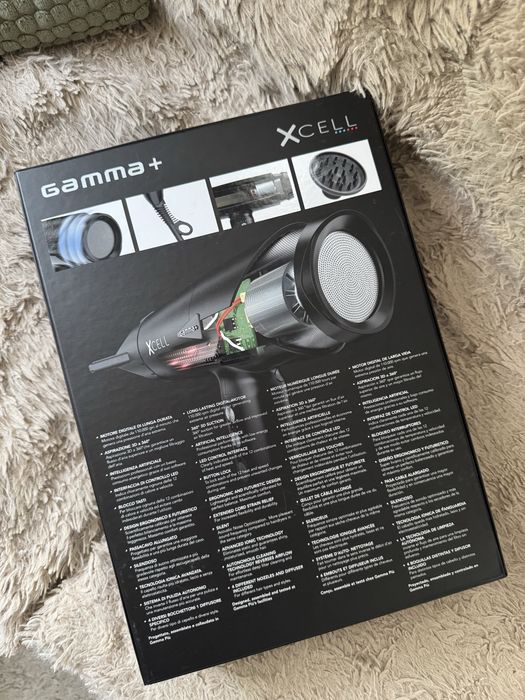 Nowa suszarka fryzjerska Gamma Plus x-cell czerwona limitowana