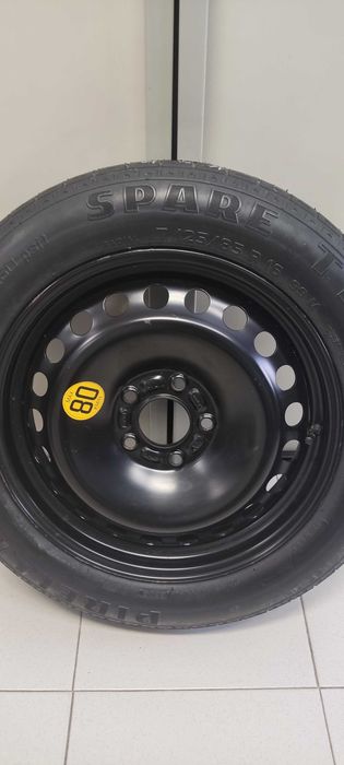 Pneu sobresselente NOVO T 125/85 R16