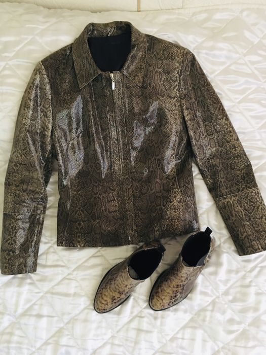 Комплект рептилия куртка ботинки