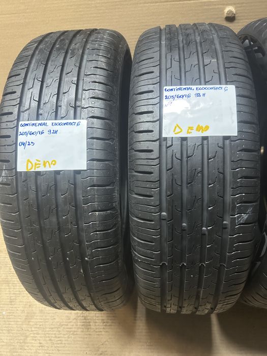 2x 205/60R16 92H CONTINENTAL ECOCONTACT 6 opona letnie DEMO