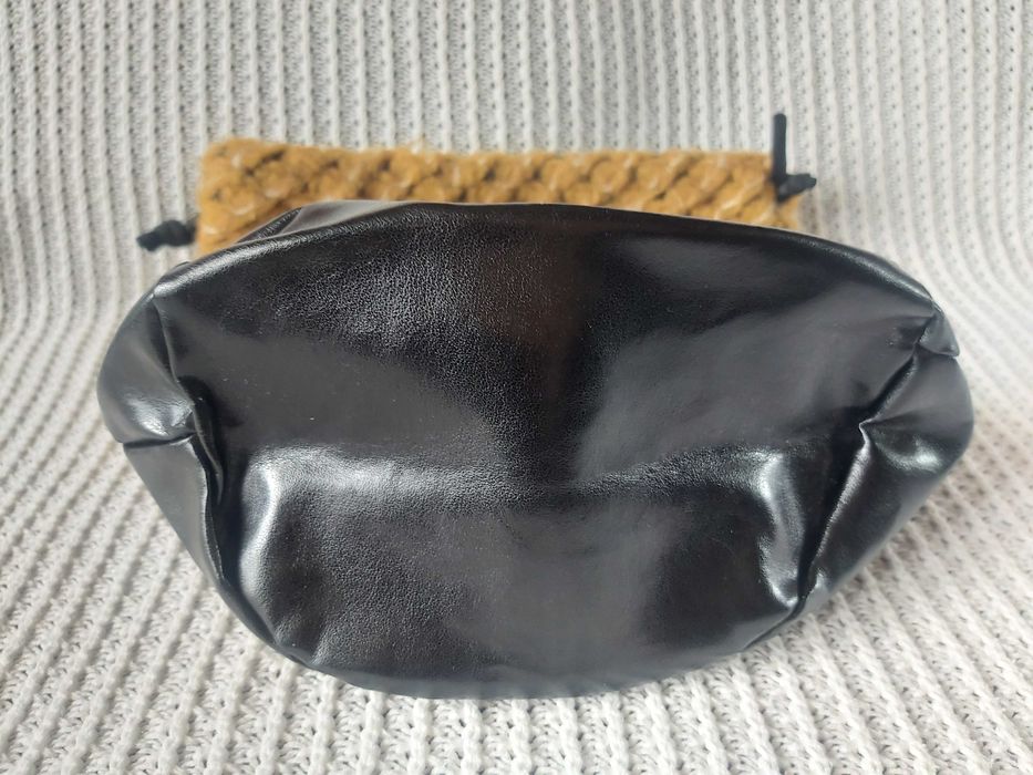 Obag basket nowy  komin oryginalny dzianina +ekoskóra