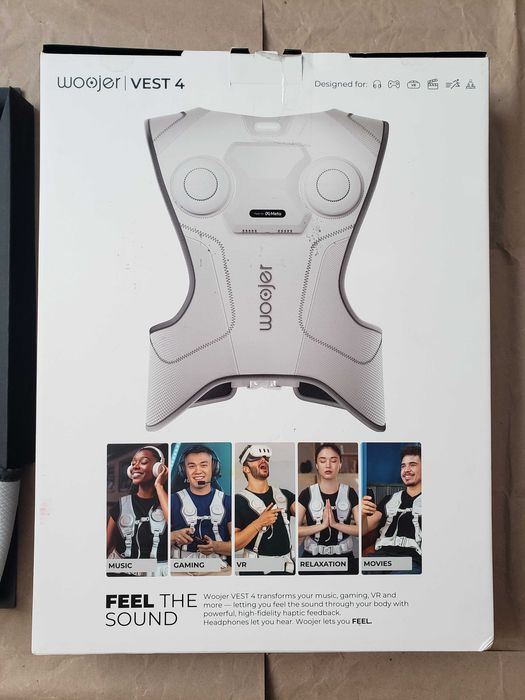 Woojer Vest 4 тактильный жилет для VR-игр, PS, PC, фильмов, музыки