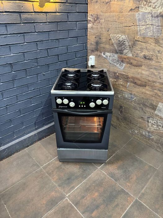 Газова/газовая плита Beko FSM62331DXT, нержавійка