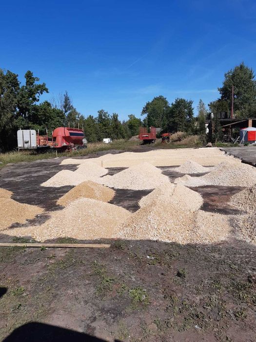 Usługi koparka gąsienicowa 24 t, wywrotka, transport, wynajem