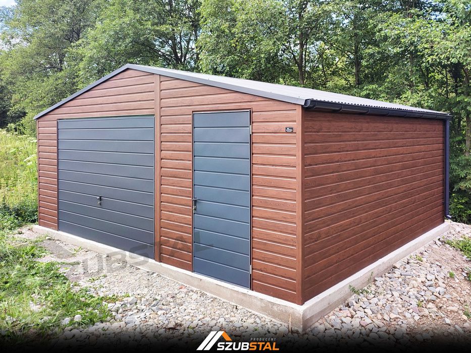 Garaż blaszany 4x5 4x6 6x5 6x5,80 6x6 8x6 9x5 9x6 PRODUCENT Premium