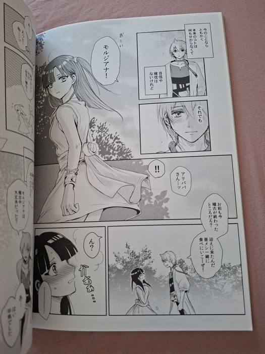 MAGI the labyrinth of magic Alibaba e Morgiana doujinshi