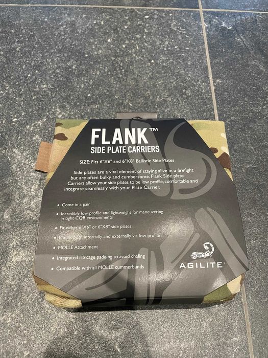 Agilite Flank Side Plate Carriers Multicam