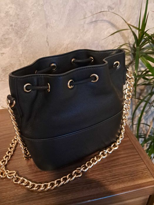 Torebka skórzana Love Moschino
