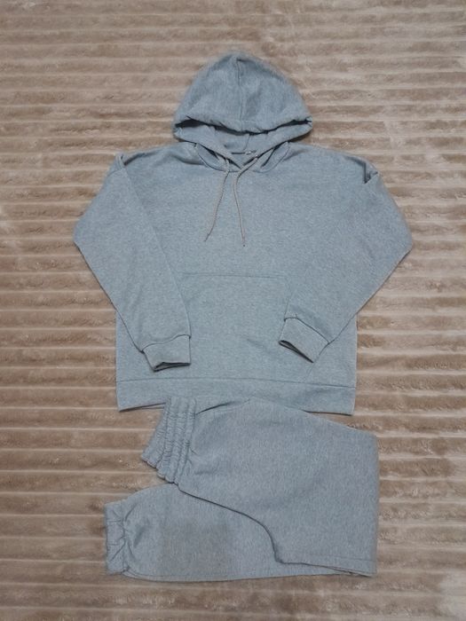 Спортивный костюм на флисе. Теплий. Серый. Размер 152-158