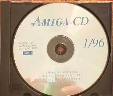 Amiga płyty CD 8 sztuk oprogramowanie i gry