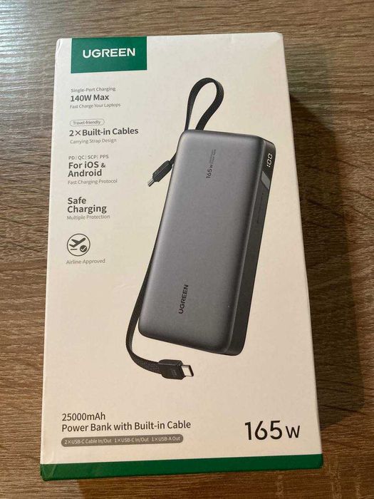 Power Bank Ugreen 165W 25000mAh Nexode PPB552