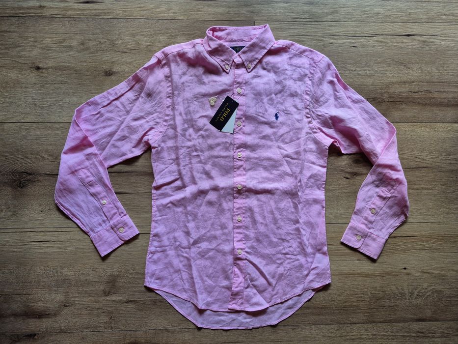 Koszula Męska Lniana Ralph Lauren M
